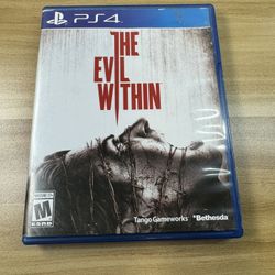 PS4 The Evil Within 