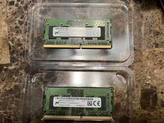 2x 4gb DDR4 Laptop Memory