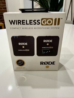 RODE Wireless GO II Wireless Microphone System