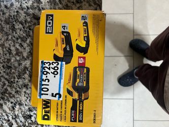 DeWalt 20V/60V FlexVolt 3-Battery Pack DCB3461-3