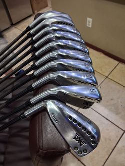 Lefty PXG 0311XF Iron Set w/Sugar Daddy Wedges
