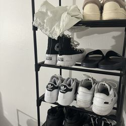 Tall And Skinny Shoe Rack For 16