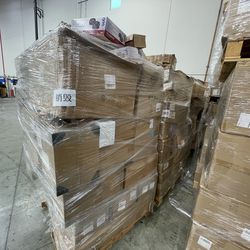 Mix pallets of merchandise