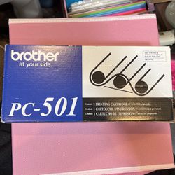 Brother Fax Cartridge PC-501 New In Box 