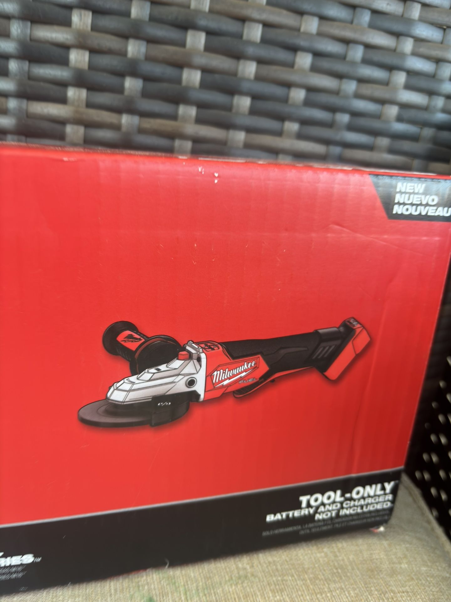 Milwaukee M18 FUEL 18V Lithium-lon Brushless Cordless 5 in. Flathead Braking Grinder with Paddle Switch No-Lock (Tool-Only)