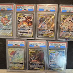 Pokemon Tag Team PSA 10 Slabs 