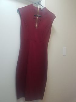 New burgundy dress