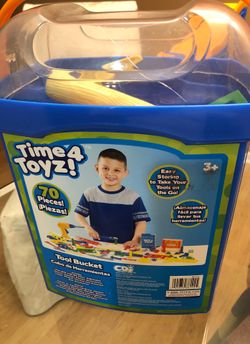 Tool bucket for kids.
