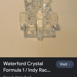 Waterford Crystal Formula One Racing Car