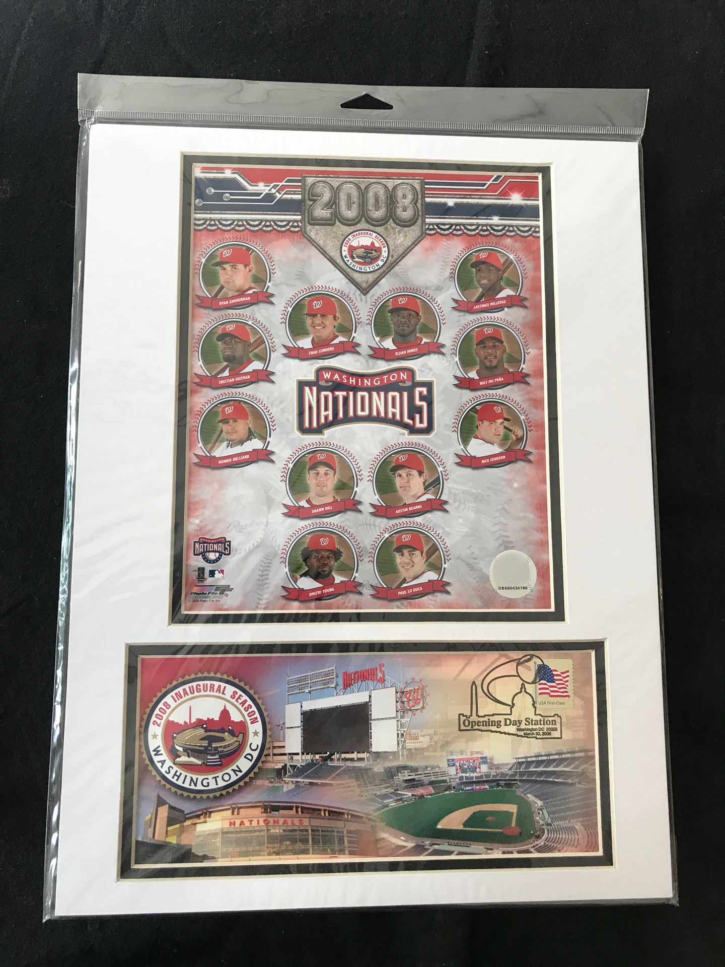 Opening Day Station Nationals 08 team