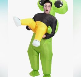 Adults inflatable alien carrying costume