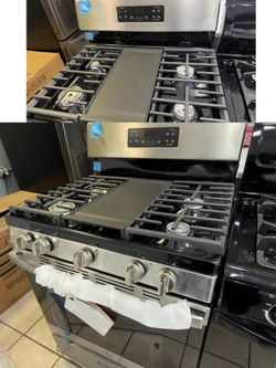 5 burners 🆕 gas stove warranty included ✅