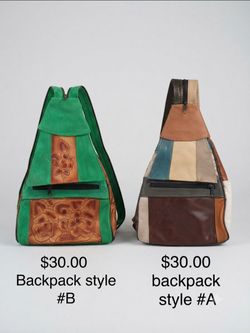 Handcrafted- Genuine Leather Patchwork Bag – Vintage Boho Style