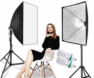 LimoStudio 700W Soft Box Lights