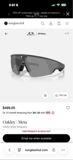 Oakley meta vanguard