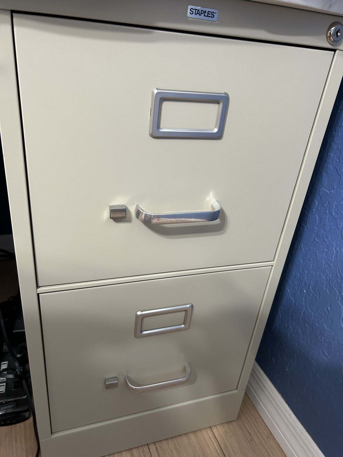 2 Drawer Metal Filing Cabinet