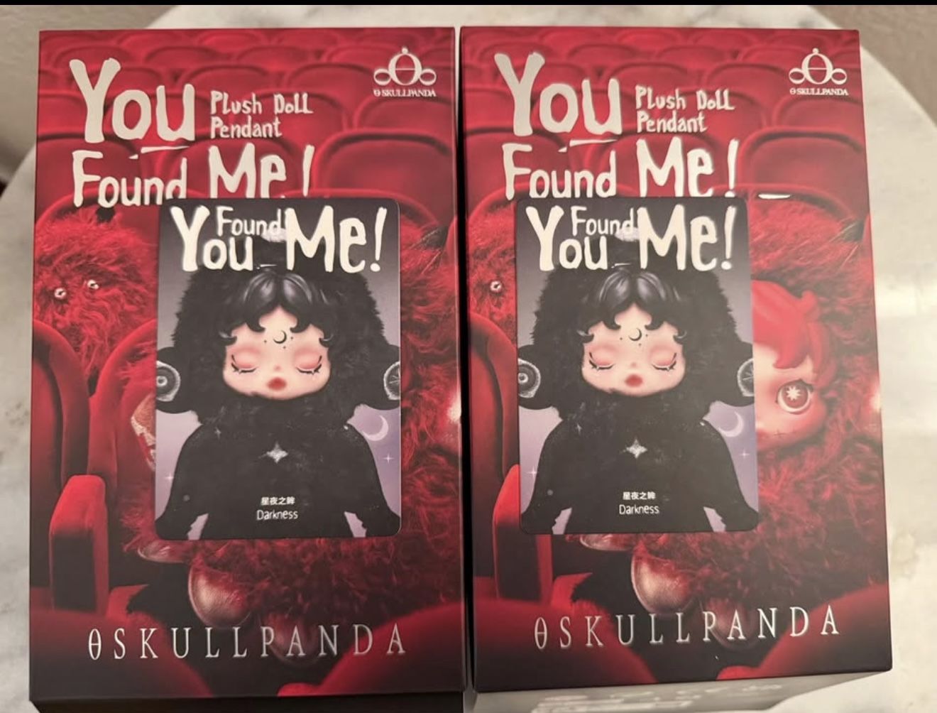 SKULLPANDA You Found Me! Series Plush Doll Pendant