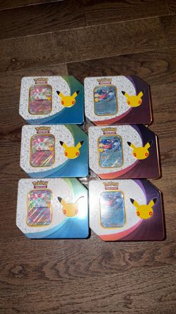 Pokemon 30th Celebration Tins