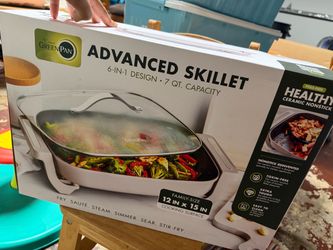 Green pan 7-QUART ADVANCED SKILLET