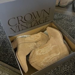 Womens Tan Boots Size 10 