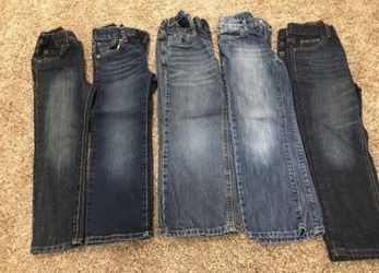 Boys 5T jeans lot