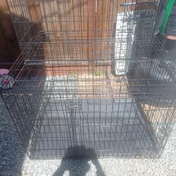 2 Dog Cages Semi New 
