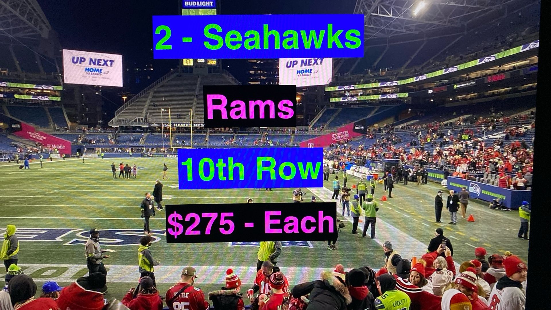 Seahawks Rams Tickets