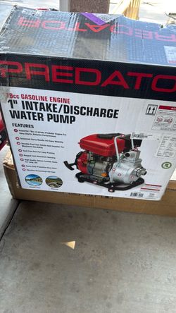 Discharge water pump