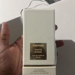 Tom Ford white Suede