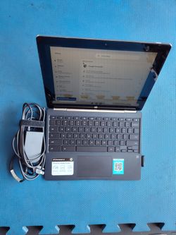 $90 firm, Yes, it's available, HP Chromebook x2, m3 7Y30, 4gb ram, 32gb storage, 2 in 1, touchscreen, 6 battery cycles, 98% battery health, metal case