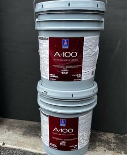 10 gallons Analytical Gray. Satin. Exterior Paint