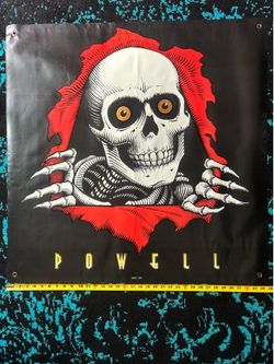 Skateboard banner
