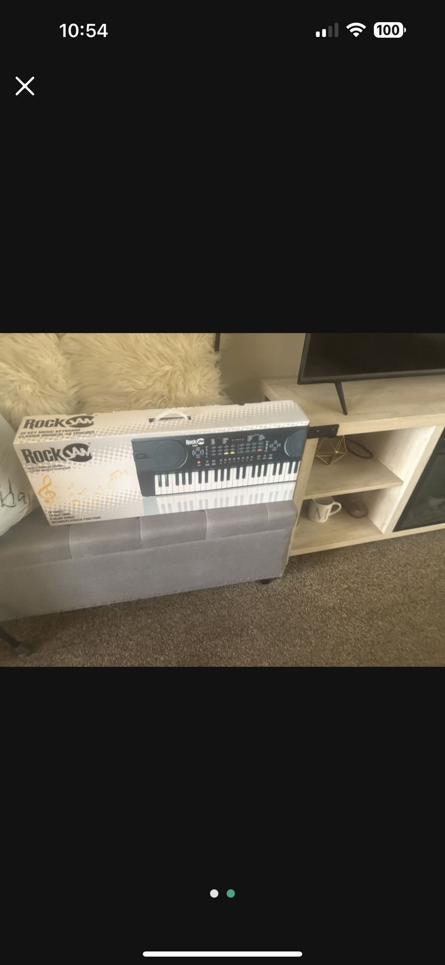 Rock Jam 49 Key Music Keyboard Clavier Musical 49 Touches Nuevo 
