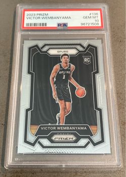 2023 Prizm Victor Wembanyama #136 PSA 10