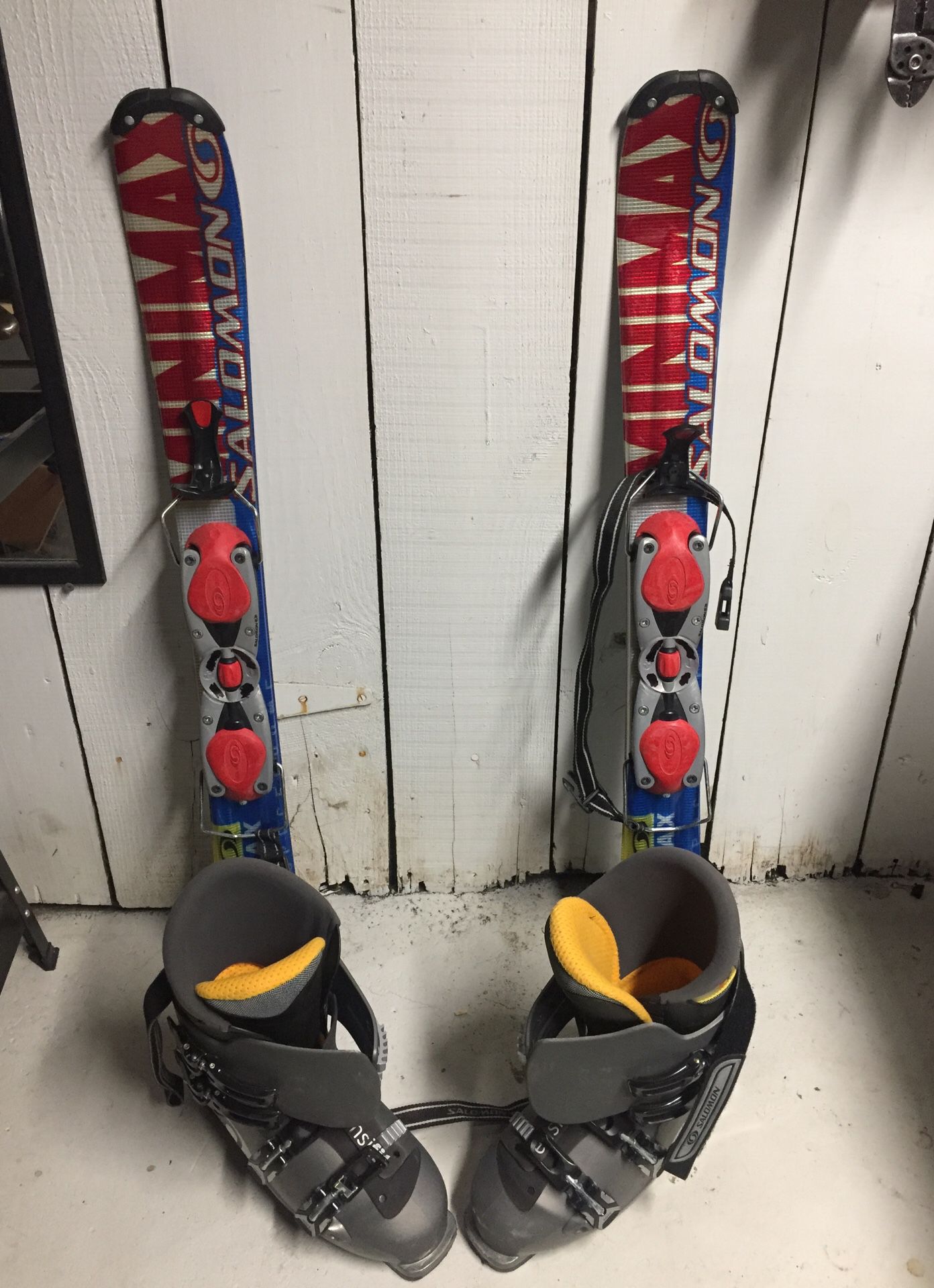 Salomon Snowblades with Salomon Ski Boots and carry bag for Cleveland, OH - OfferUp