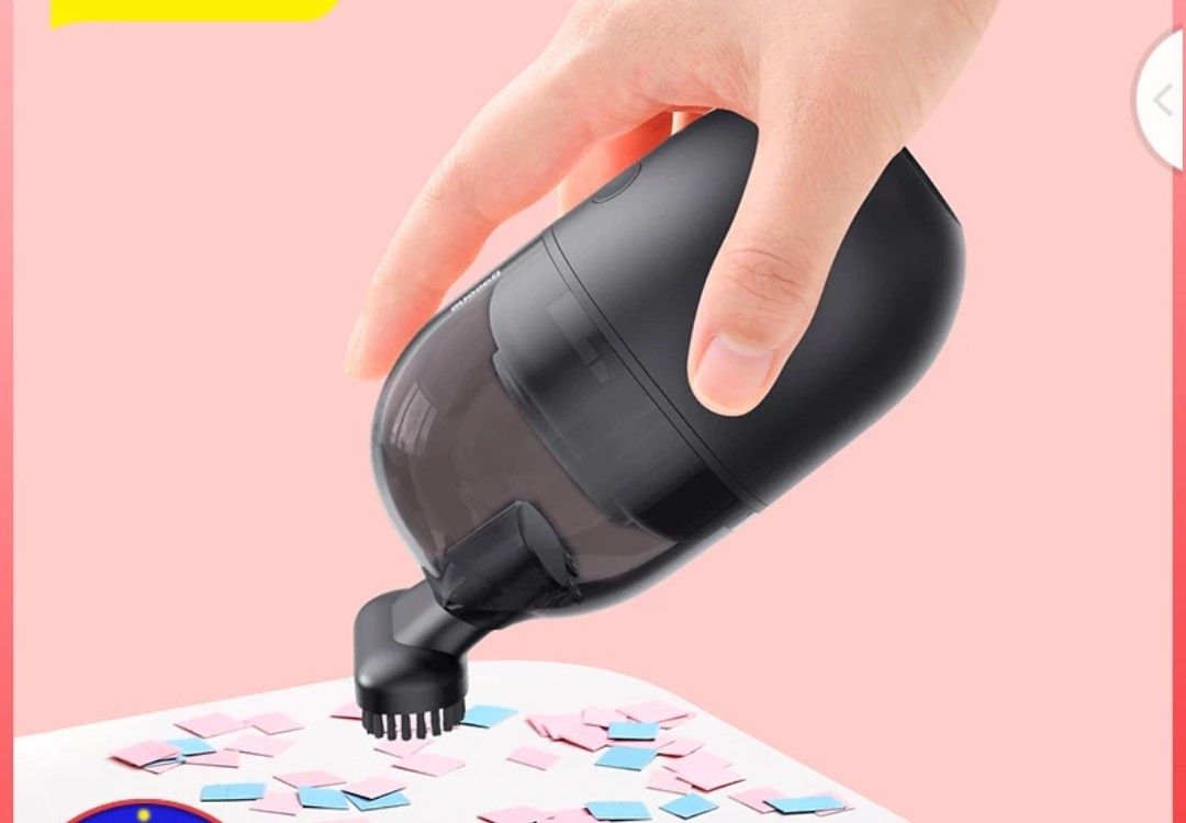 Vacuum Cleaner Handheld Desktop Mini Vacuum Cleaner Protable Cleaner For PC Laptop Keyboard School Classroom Office