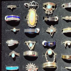 Sterling Silver Rings 