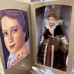 Girls Of Many Lands Dolls & Book In Box France Cecile England Isabel $25 Each