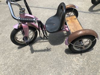 Antique Schwinn tricycle