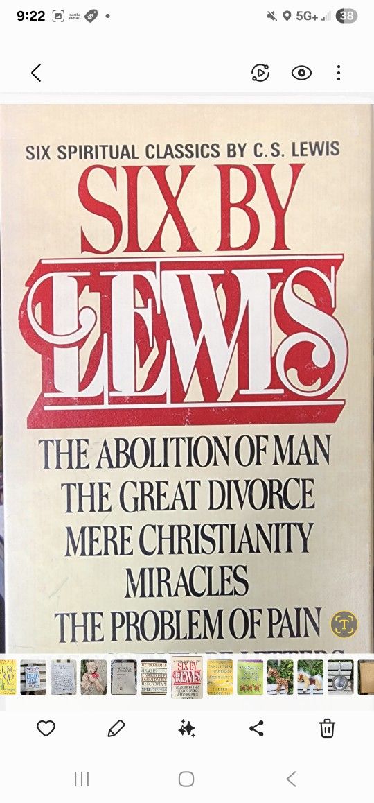 Six Spiritual Classics by C. S. Lewis