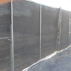 $30 Each Used Chain Link Fence Panels 6 Ft X 10 Ft