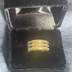 Diamond 14k Gold Ring $400