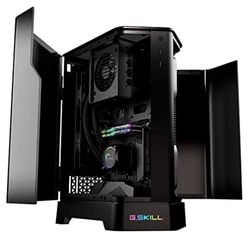G.SKILL Z5i Mini-ITX Curved Tempered Glass RGB Computer Case - Black (GC-MKGW1-Z5I)