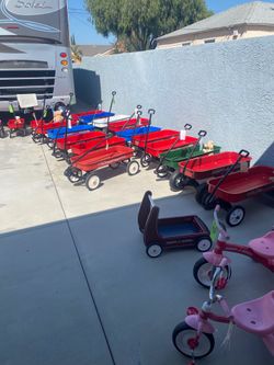 Radio flyer wagons restored 45.00 to 75.00 in bellflower