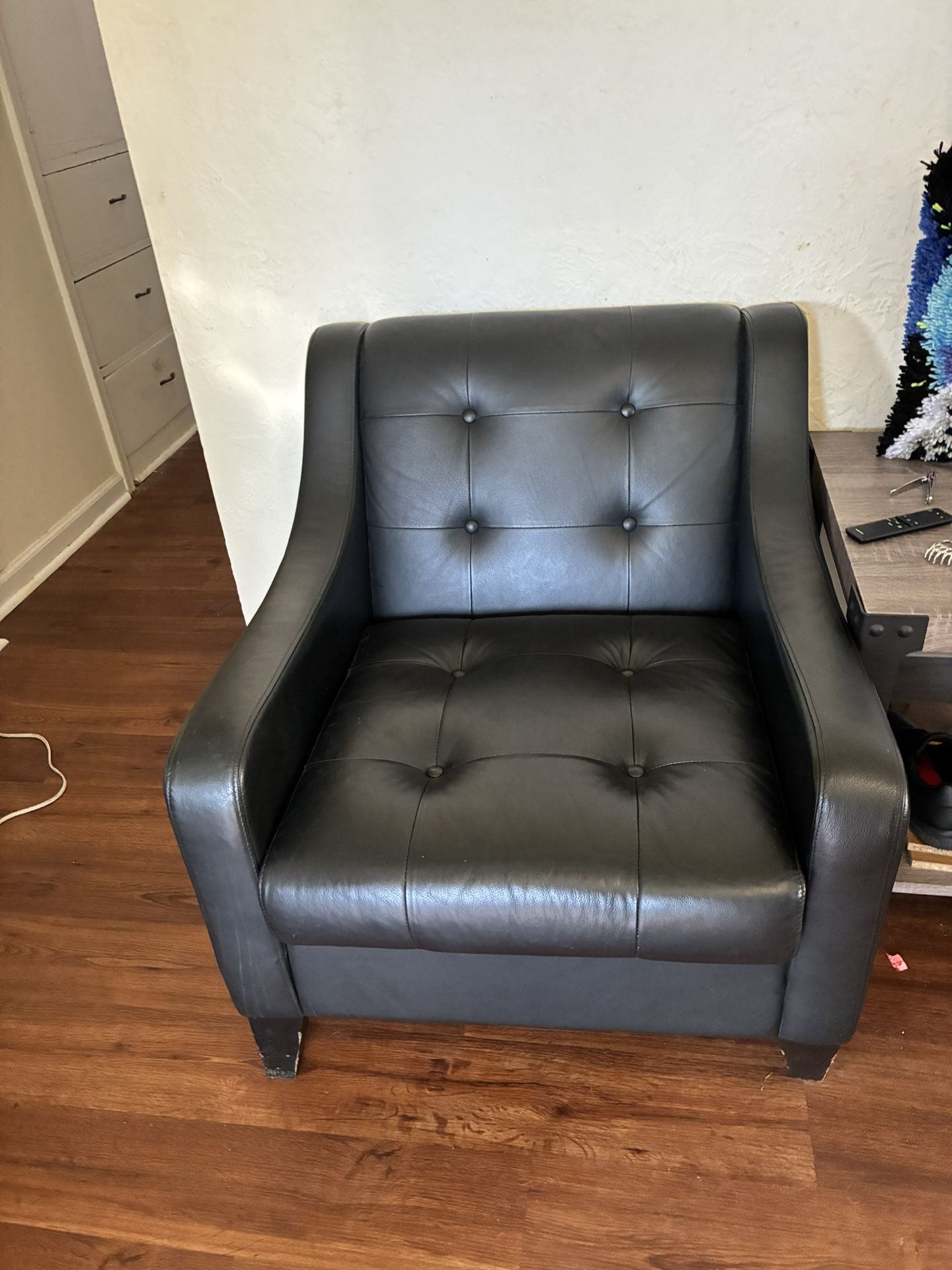 Couch And Chair And Ottoman