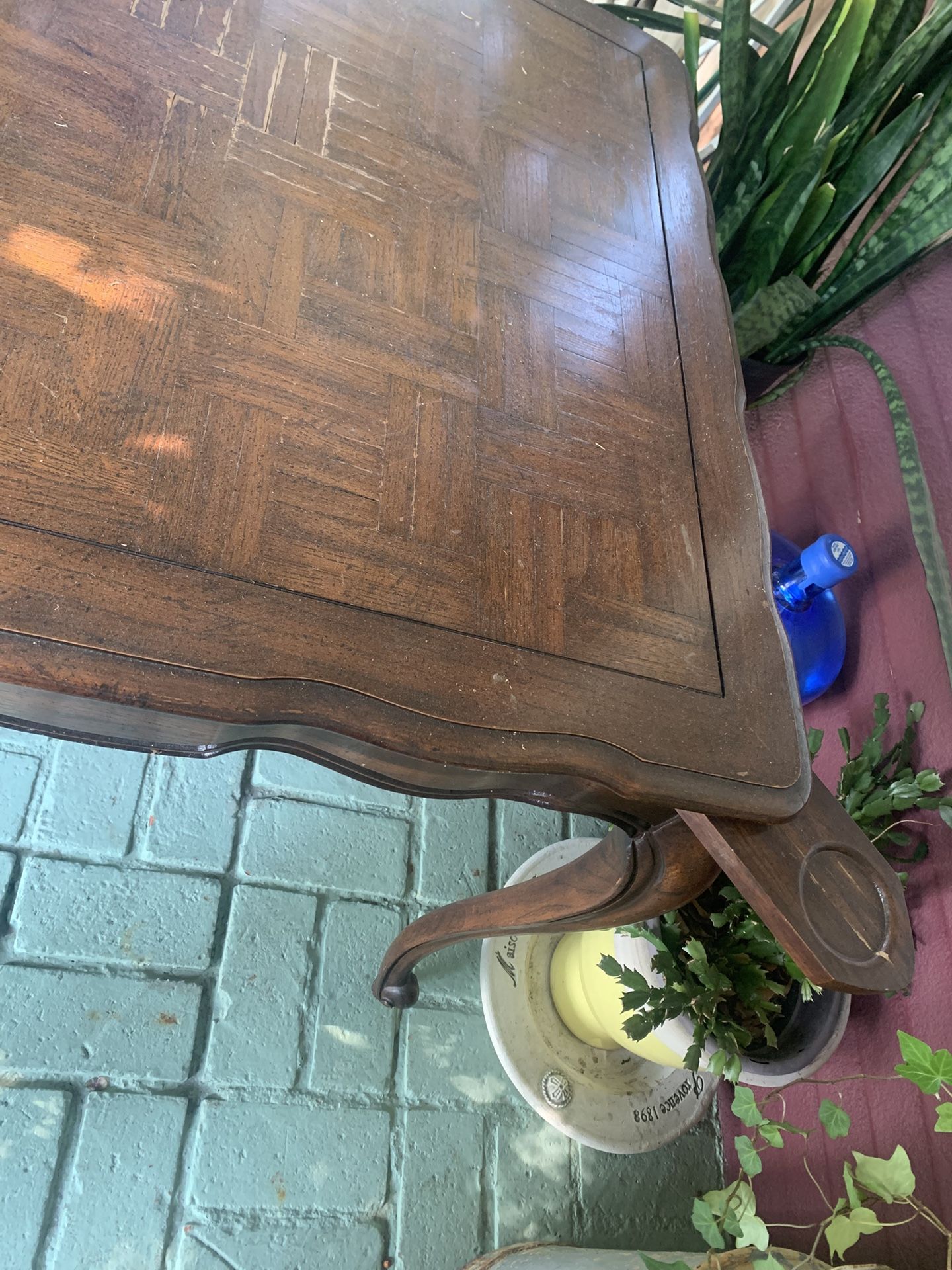 Wood Game Table For Sale