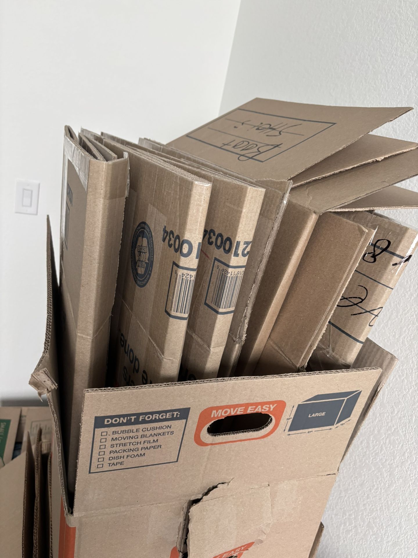 FREE moving Boxes