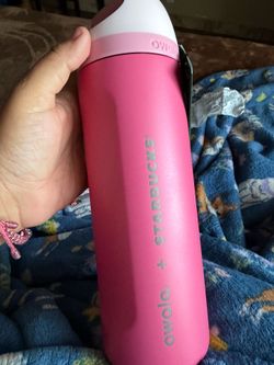 Starbucks Pink cups and Owala 3 cups