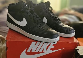 Nike Court Vision Mid Black White