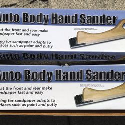 Auto Body Hand Sander 